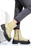 GHETE OLIVE PIELE NATURALA APCK4802