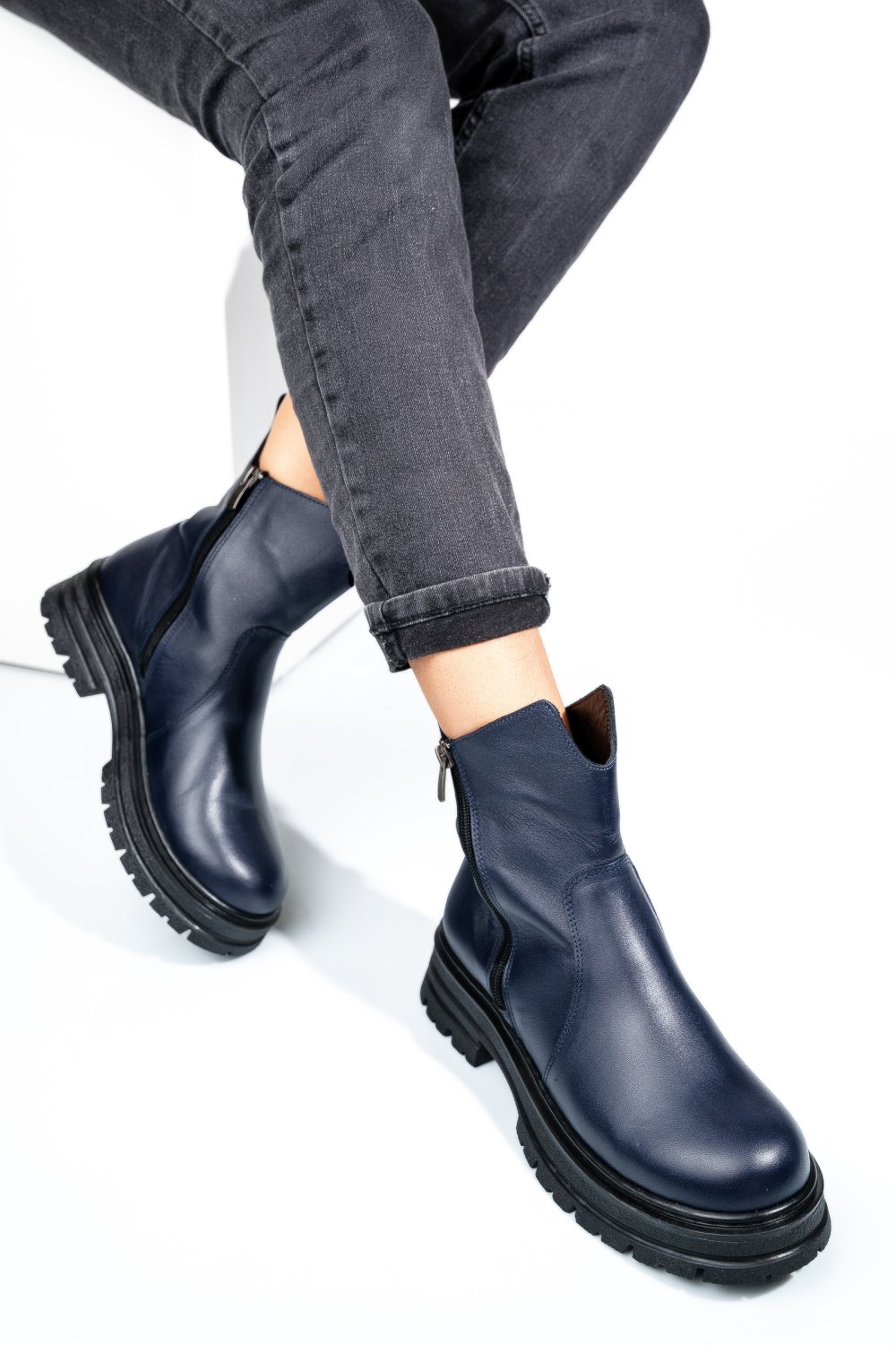 GHETE BLEUMARIN PIELE NATURALA APCK5204