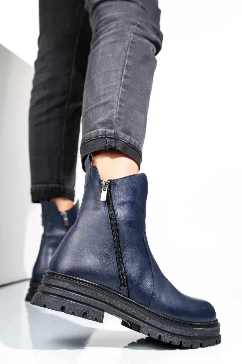 GHETE BLEUMARIN PIELE NATURALA APCK5204