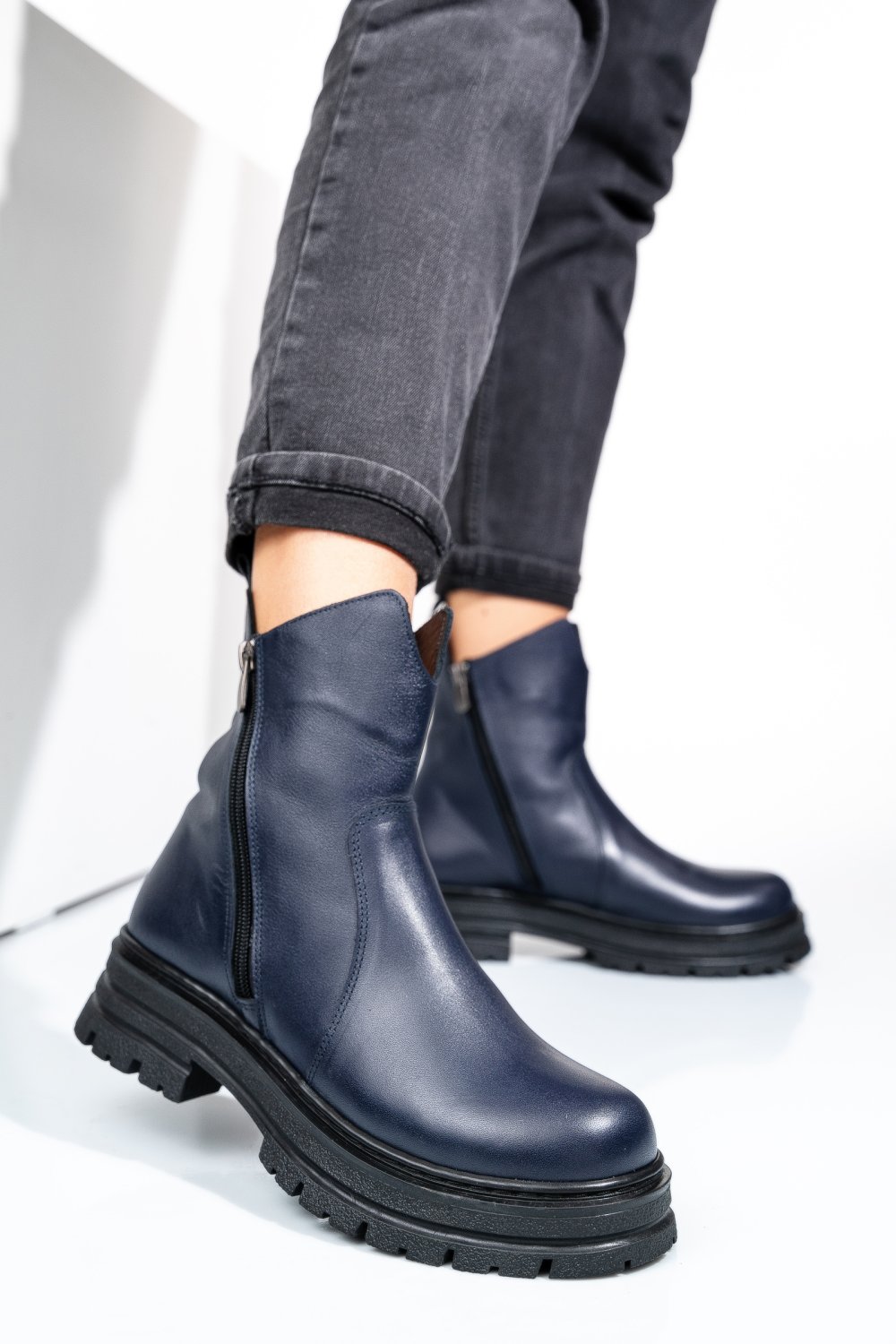 GHETE BLEUMARIN PIELE NATURALA APCK5204