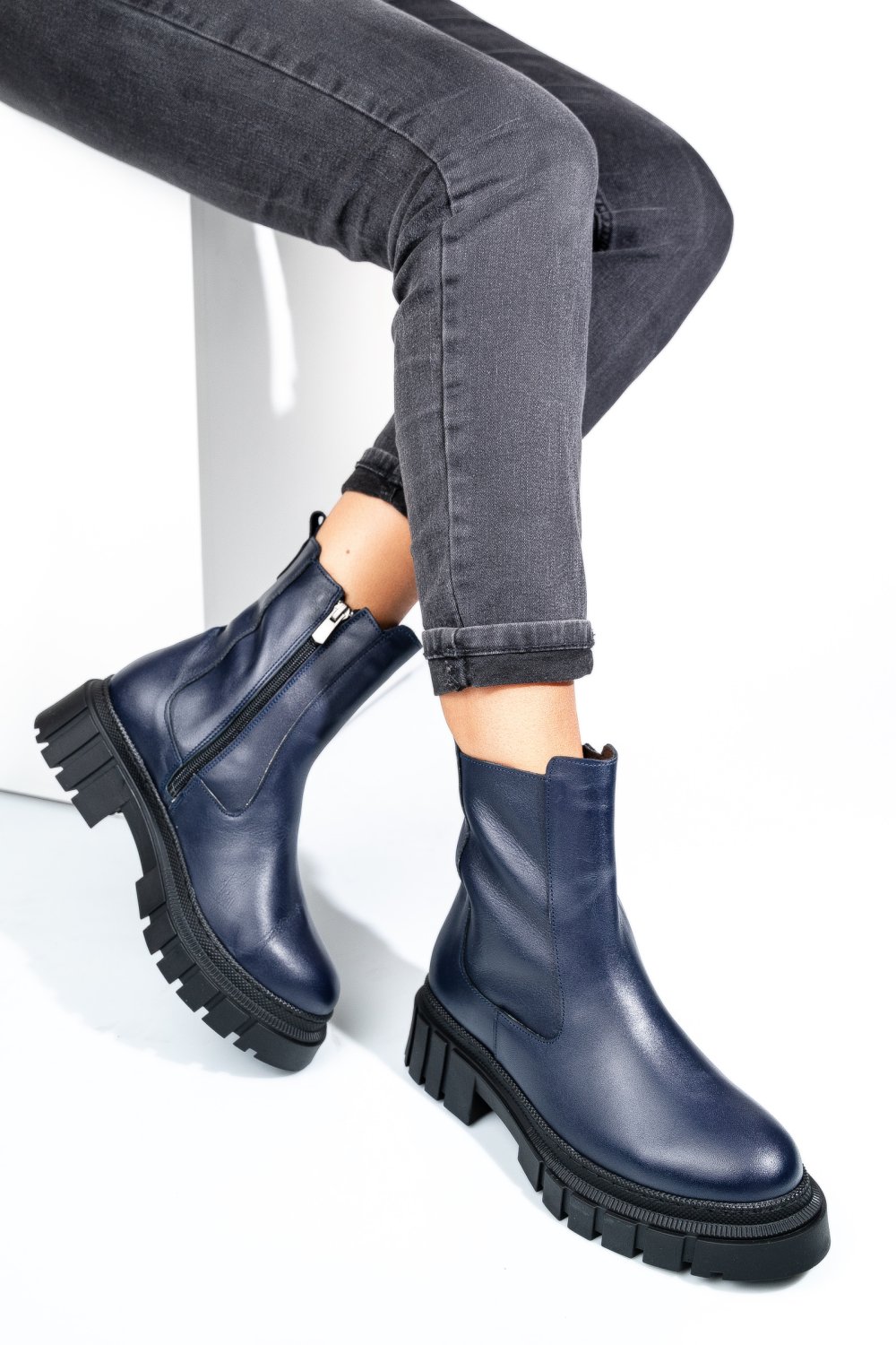 GHETE BLEUMARIN PIELE NATURALA APCK4802