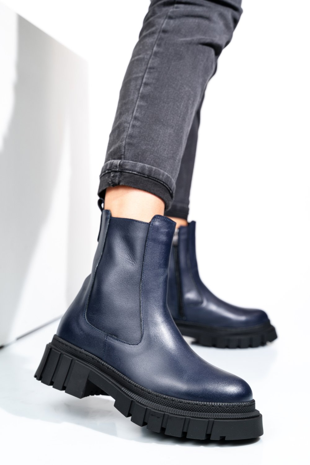 GHETE BLEUMARIN PIELE NATURALA APCK4802