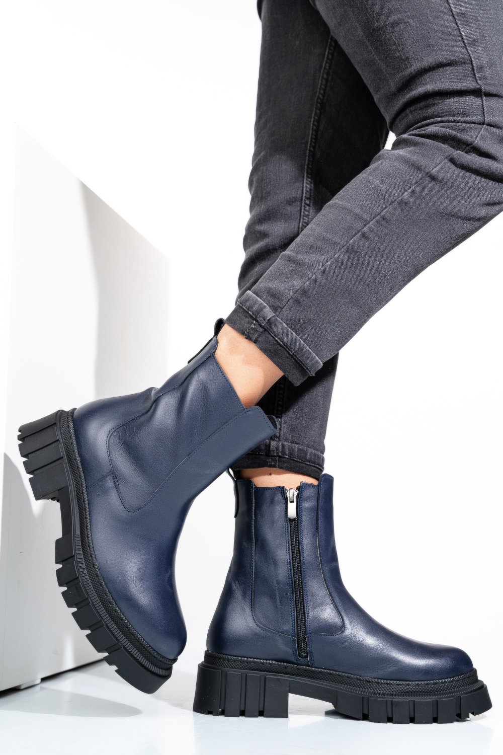 GHETE BLEUMARIN PIELE NATURALA APCK4802