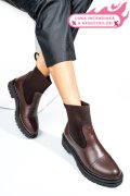 GHETE MARO INCHIS PIELE NATURALA 9S77494