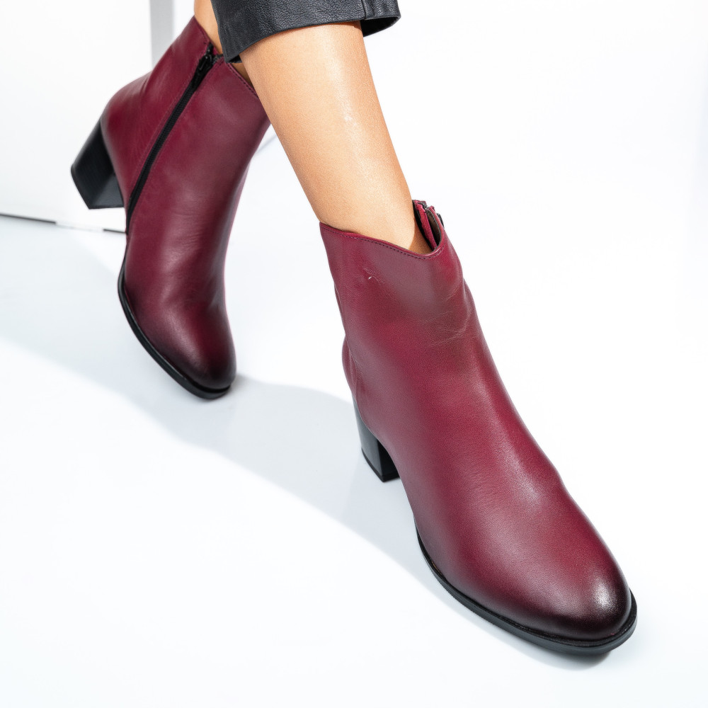 GHETE DAMA PIELE NATURALA VISINII TOC MIC 7S77786