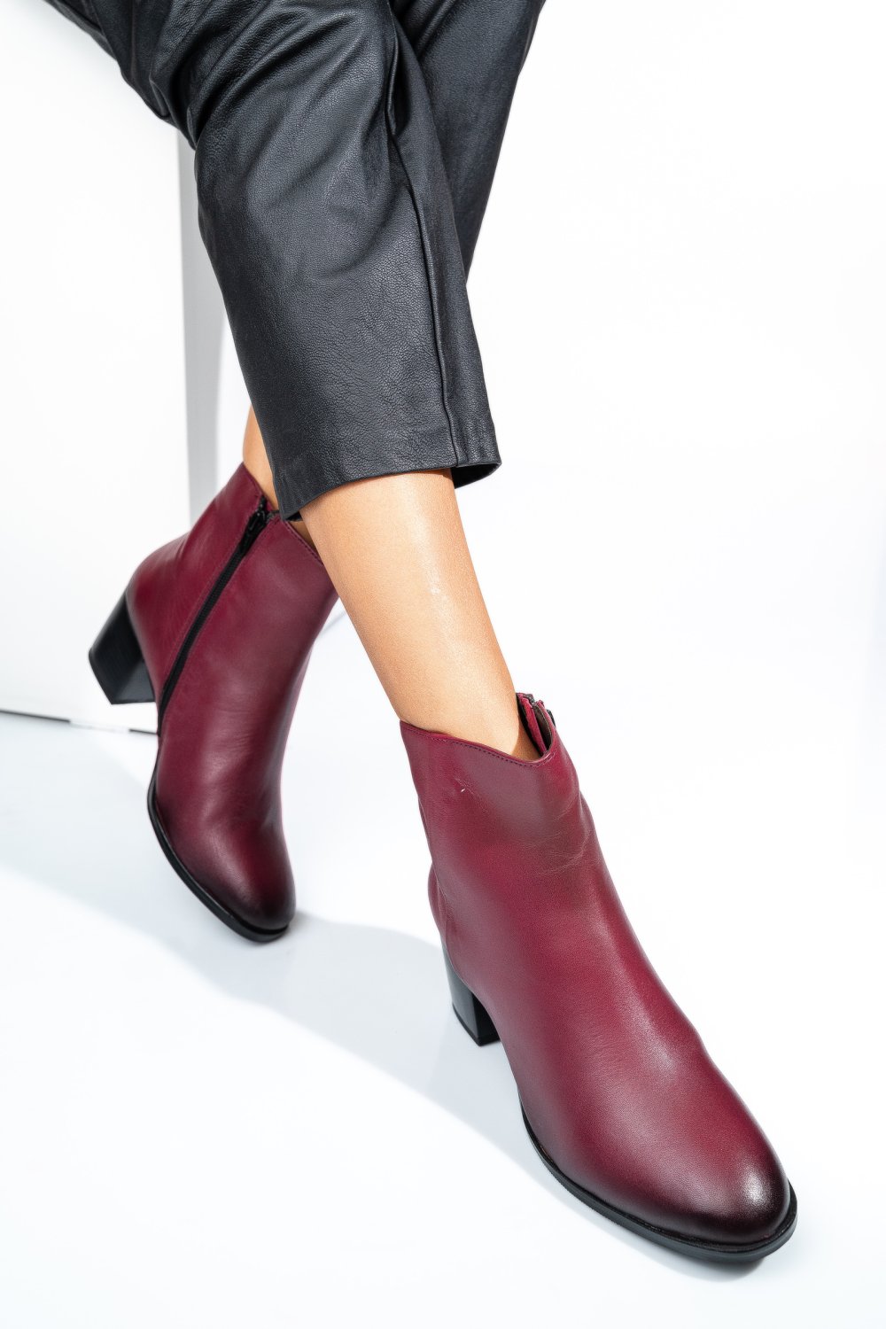 GHETE DAMA PIELE NATURALA VISINII TOC MIC 7S77786