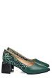 Pantofi verzi piele naturala 5s77460