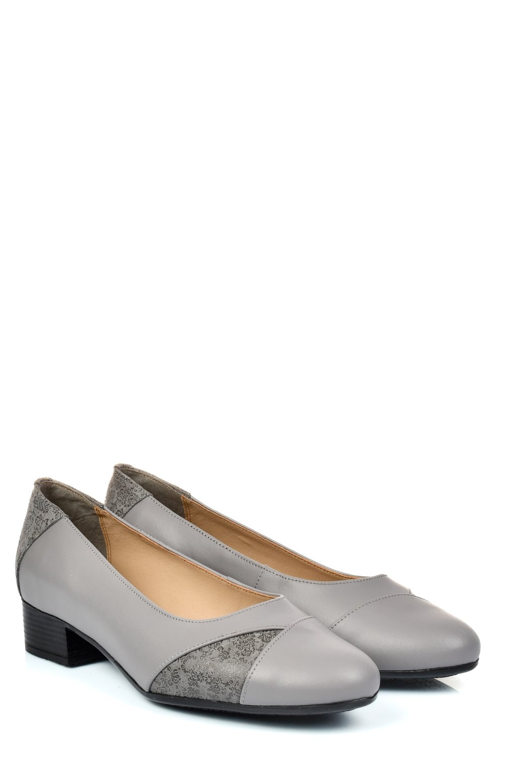 PANTOFI GRI PIELE NATURALA 1S77250