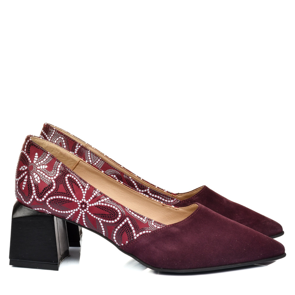 PANTOFI VISINII PIELE NATURALA INTOARSA 5S77460
