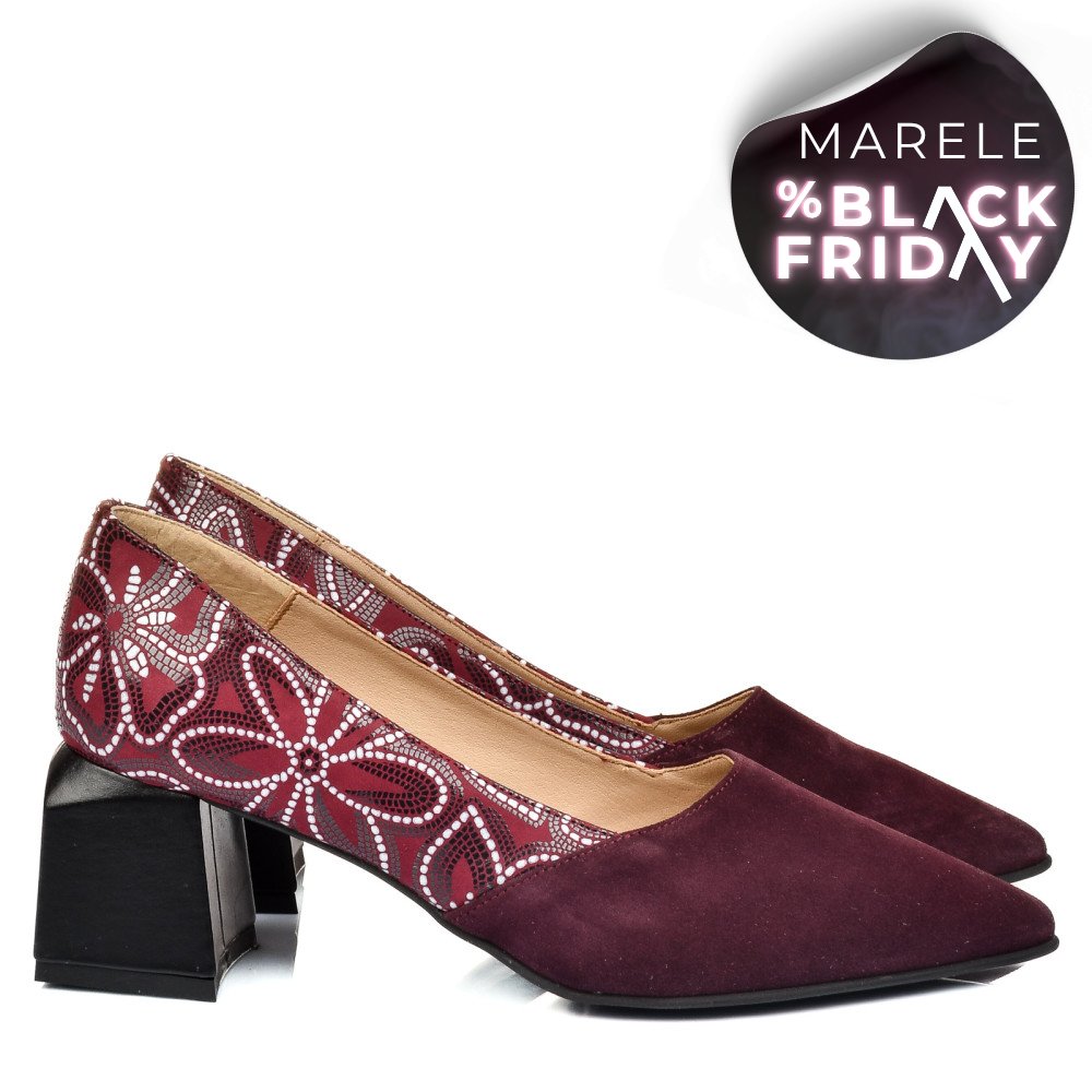 PANTOFI VISINII PIELE NATURALA INTOARSA 5S77460