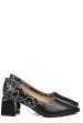 Pantofi negri piele naturala 5s77460