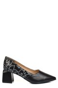 PANTOFI NEGRI PIELE NATURALA 5S77460