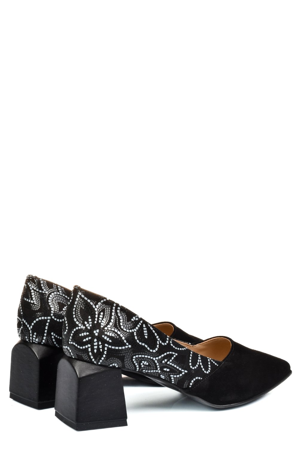 PANTOFI NEGRI PIELE NATURALA INTOARSA 5S77460