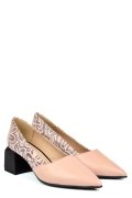 PANTOFI NUDE PIELE NATURALA 5S77460