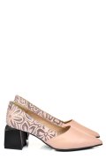 PANTOFI NUDE PIELE NATURALA 5S77460