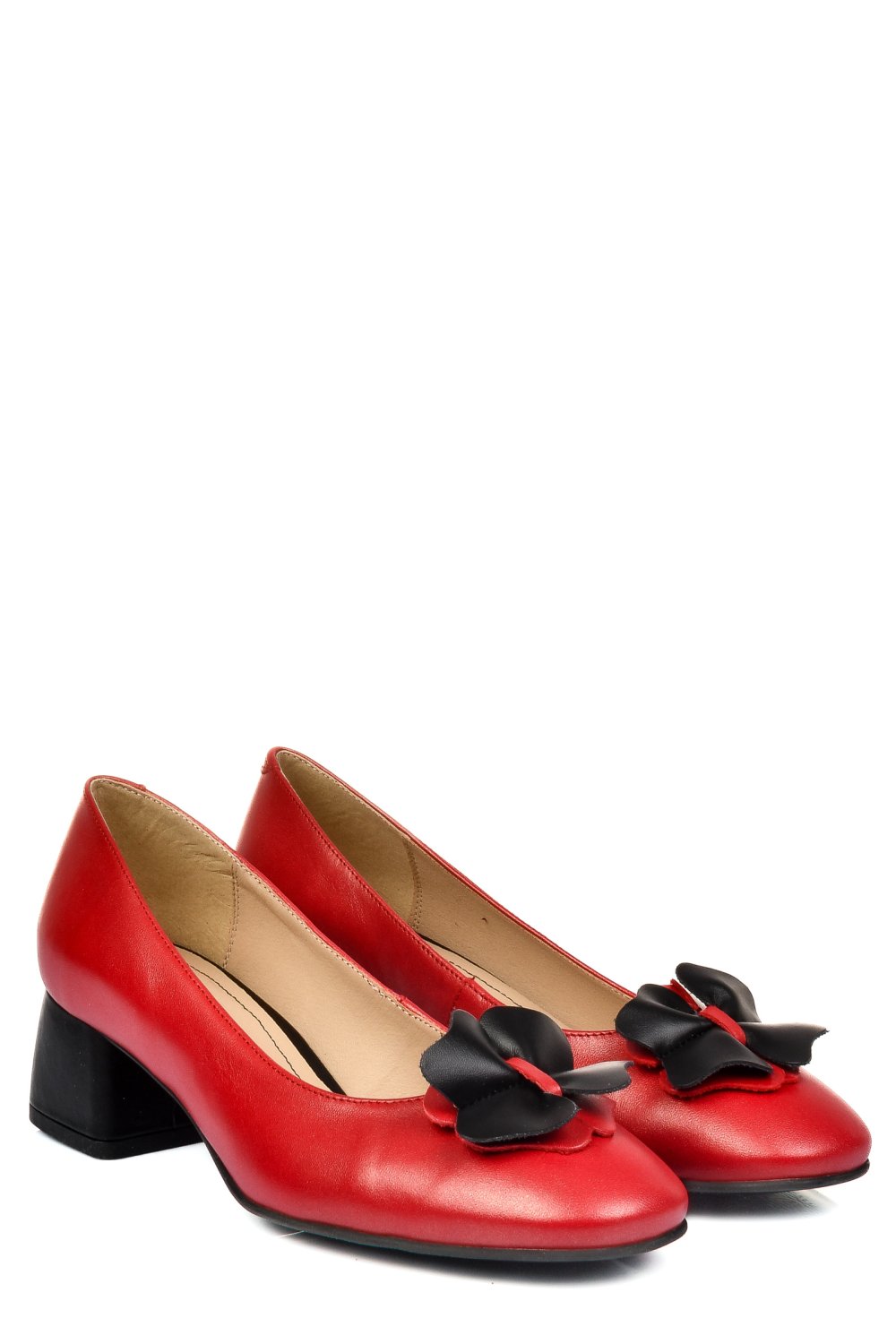 PANTOFI ROSII PIELE NATURALA 5S77555