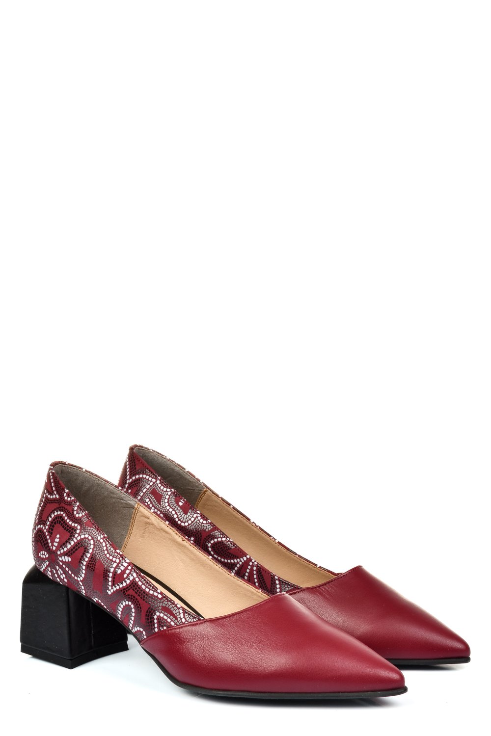 PANTOFI VISINII PIELE NATURALA 5S77460