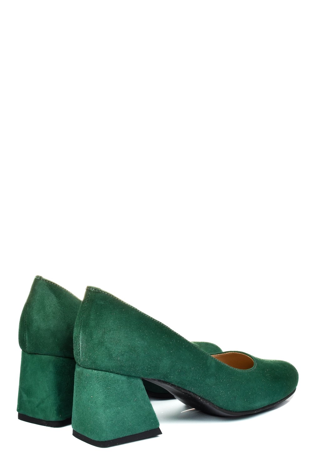 PANTOFI VERZI PIELE NATURALA INTOARSA 5S77003