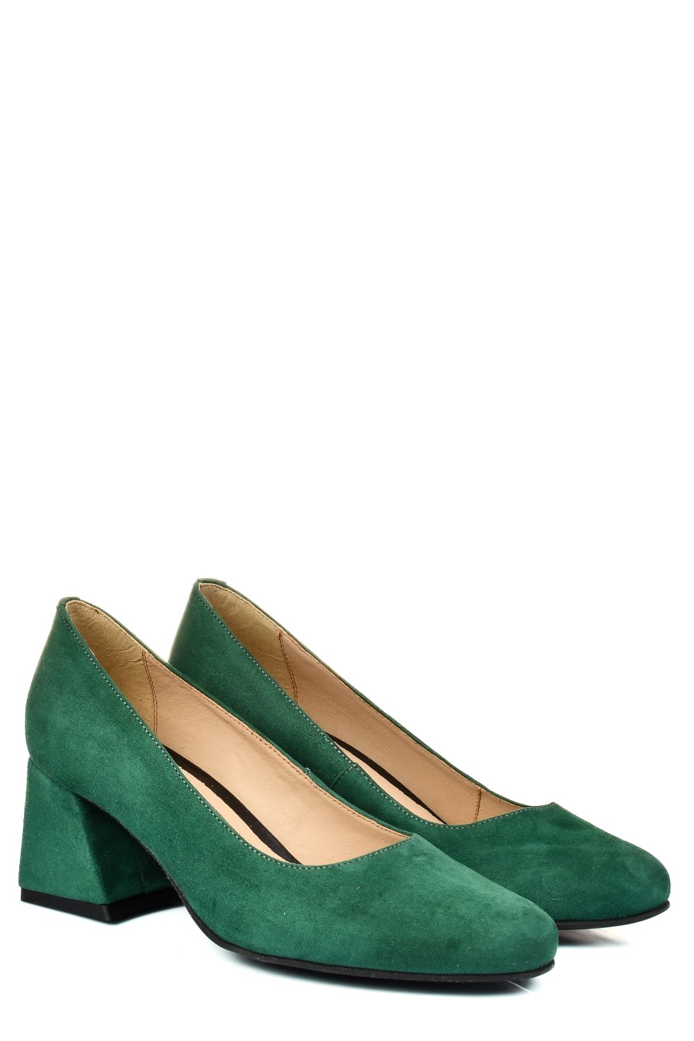 PANTOFI VERZI PIELE NATURALA INTOARSA 5S77003
