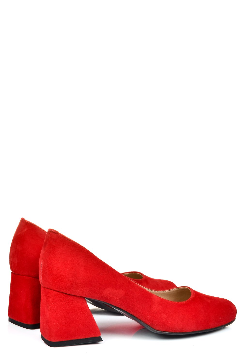 PANTOFI ROSII PIELE NATURALA INTOARSA 5S77003