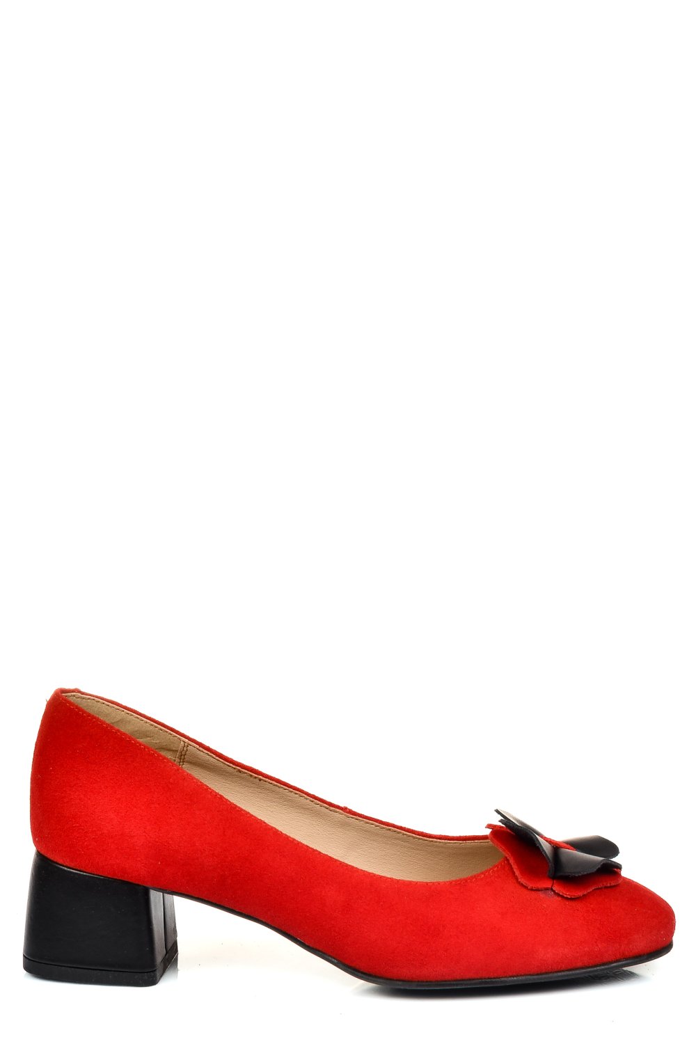 PANTOFI ROSII PIELE NATURALA INTOARSA 5S77555