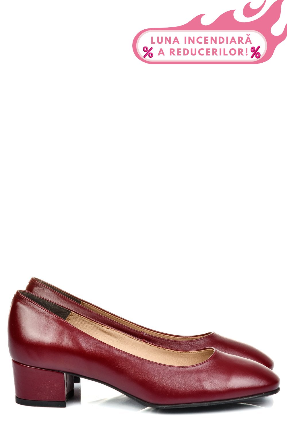 PANTOFI VISINII PIELE NATURALA 1S77301