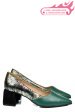 Pantofi verde color piele naturala 5s77460