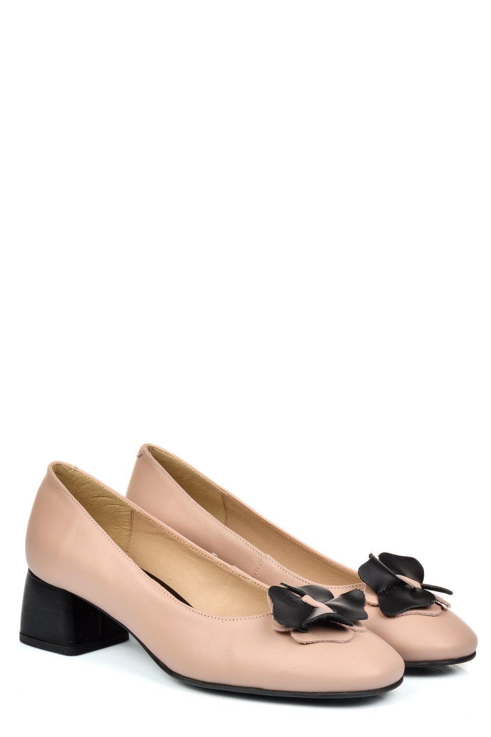 PANTOFI ROZ PIELE NATURALA 5S77555