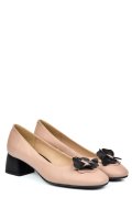 PANTOFI ROZ PIELE NATURALA 5S77555