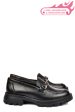Mocasini negri piele naturala 251616np