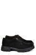 Pantofi negri piele naturala intoarsa 251615sp