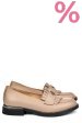 Mocasini bej piele naturala 251628np