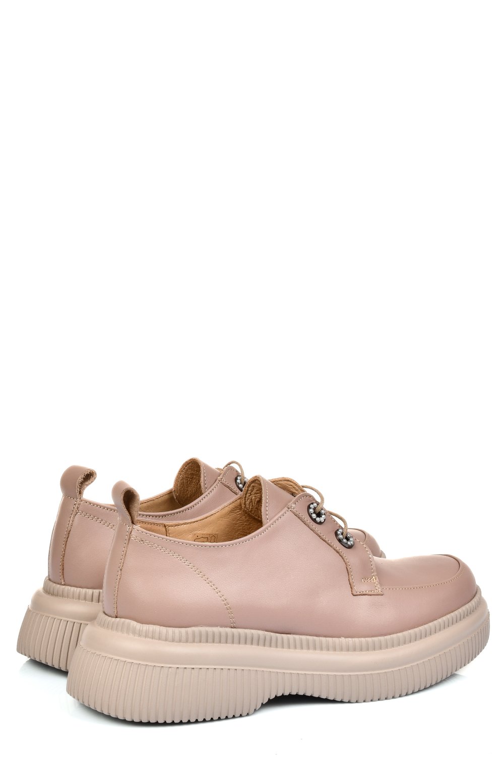 PANTOFI TAUPE PIELE NATURALA 251617NP