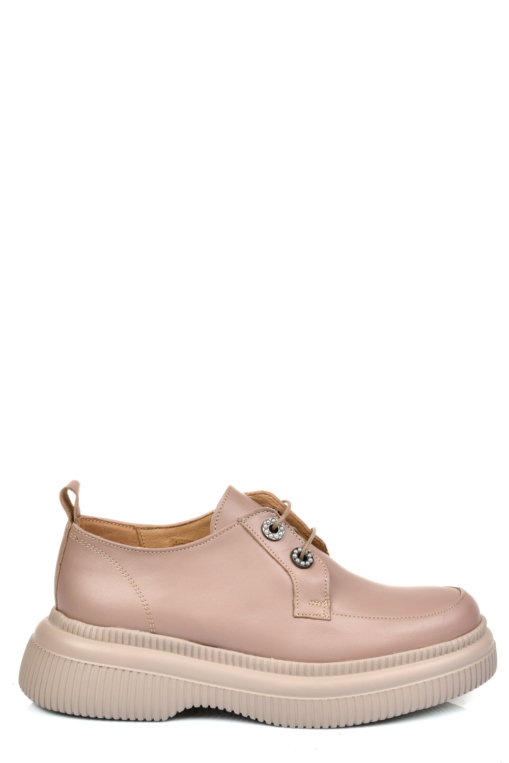 PANTOFI TAUPE PIELE NATURALA 251617NP