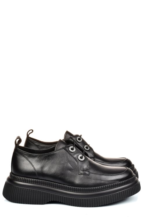 Pantofi negri piele naturala 251617np
