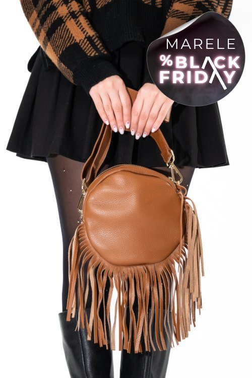 Geanta maro piele naturala ven04