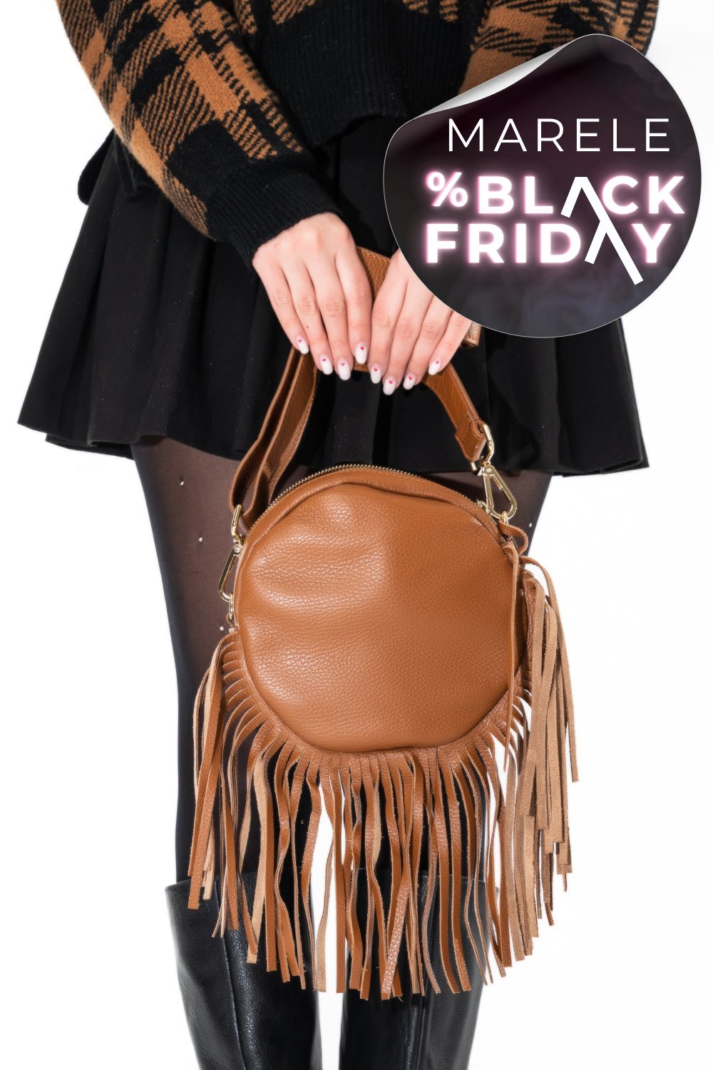 GEANTA MARO PIELE NATURALA VEN04