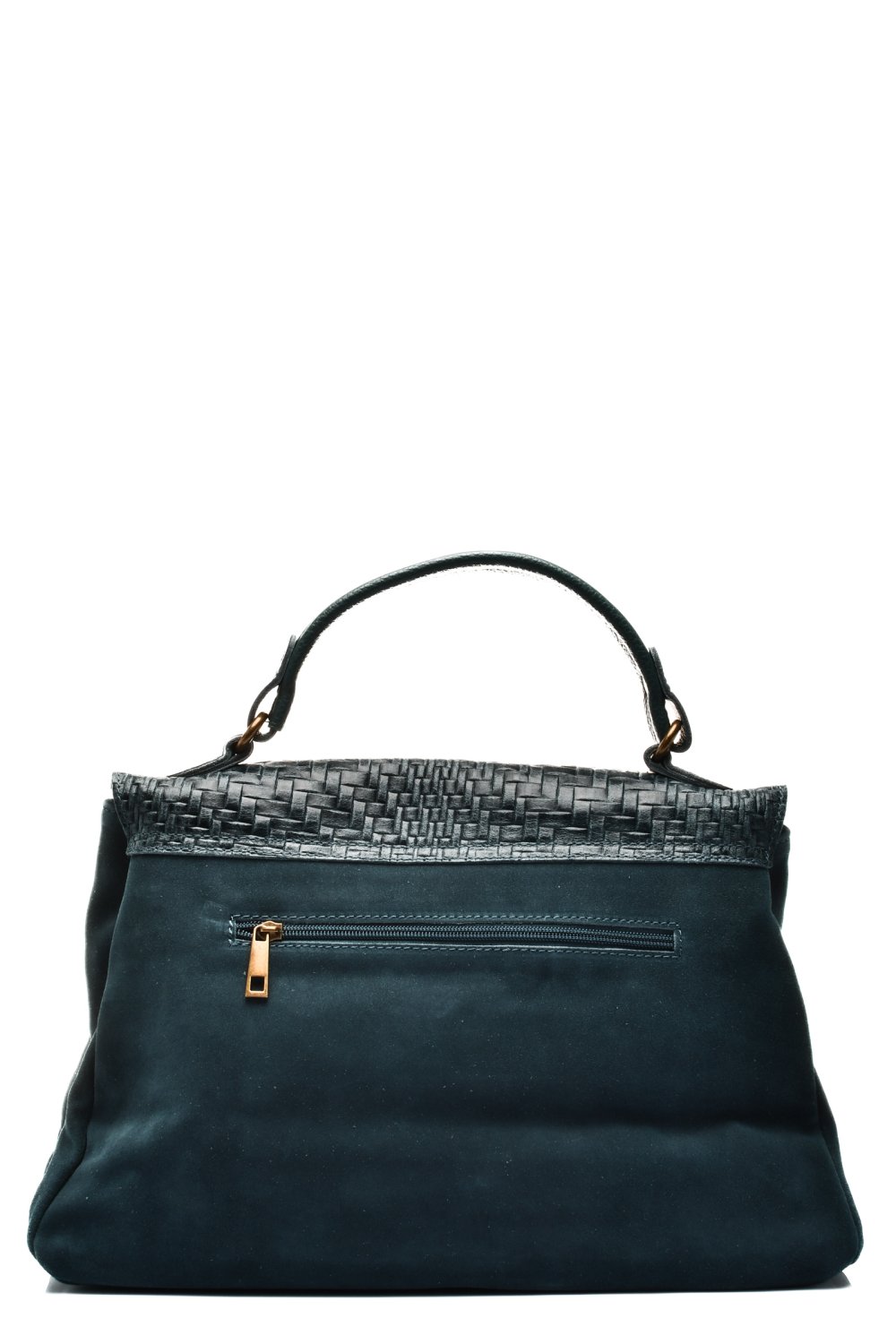 GEANTA VERDE PIELE NATURALA INTOARSA 142560