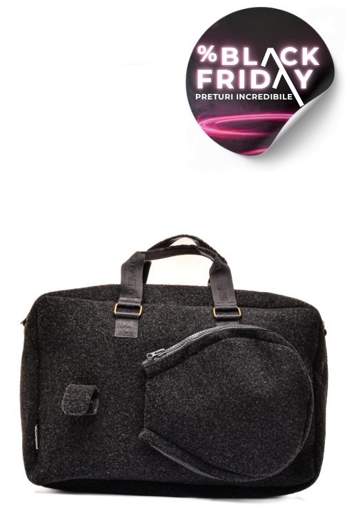 Geanta sport neagra 2024spo