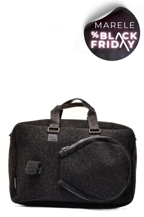 Geanta sport neagra 2024spo