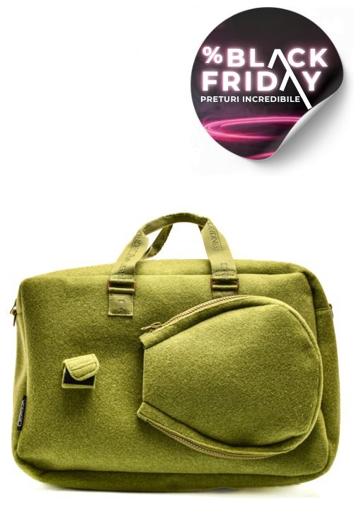 Geanta sport verde 2024spo