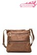 Geanta khaki piele naturala intoarsa 22009