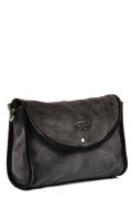 GEANTA GRI PIELE NATURALA INTOARSA BS0761