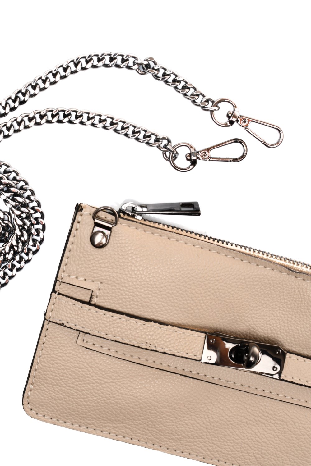 GEANTA BEJ PIELE NATURALA 6352