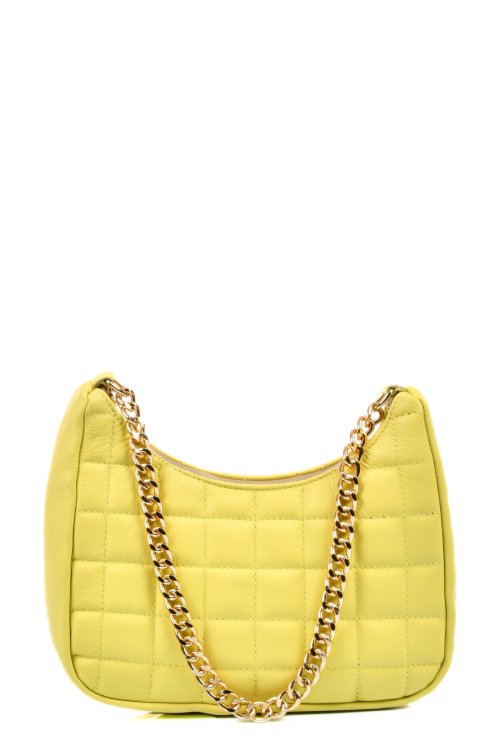 Geanta galbena piele naturala 7s77086