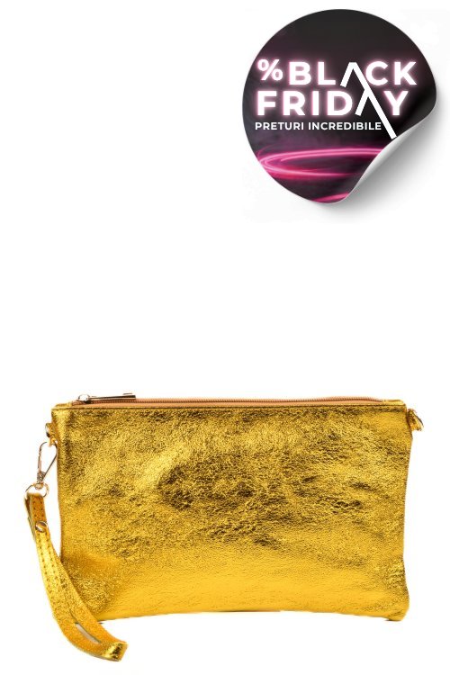 Geanta galbena piele naturala bs0659