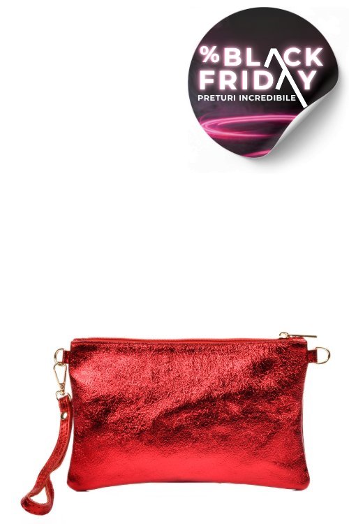 Geanta rosie piele naturala bs0659