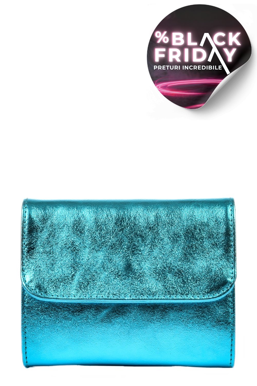 GEANTA ALBASTRA PIELE NATURALA BS3411