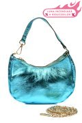 GEANTA ALBASTRA PIELE NATURALA 7S77030