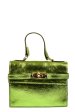 Geanta verde piele naturala 7031